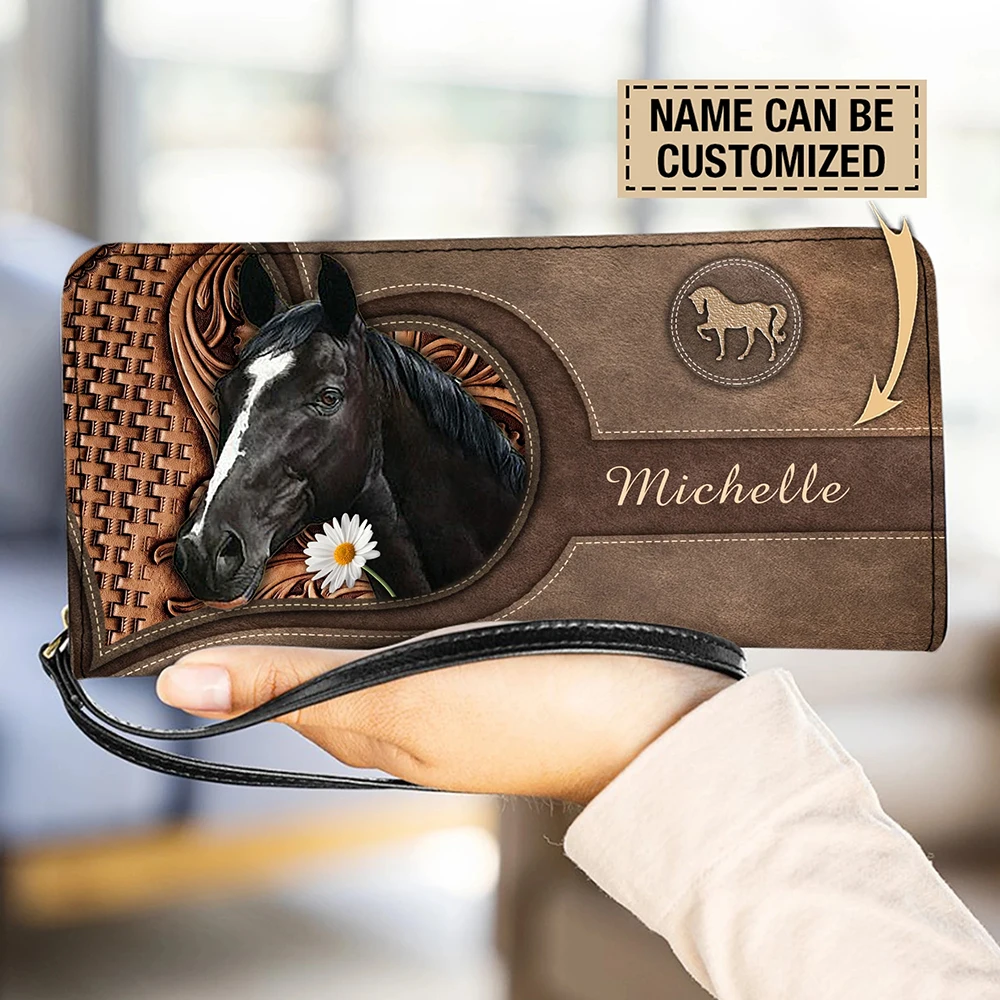 Luxury Bags Name For Women - Luxe merktas voor dames Dierenpaard 3D-print