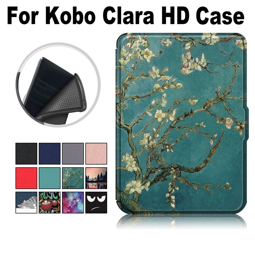 Briefcase Leather Slim - Auto Slaap/Waak 6 Inch E-Book Reader