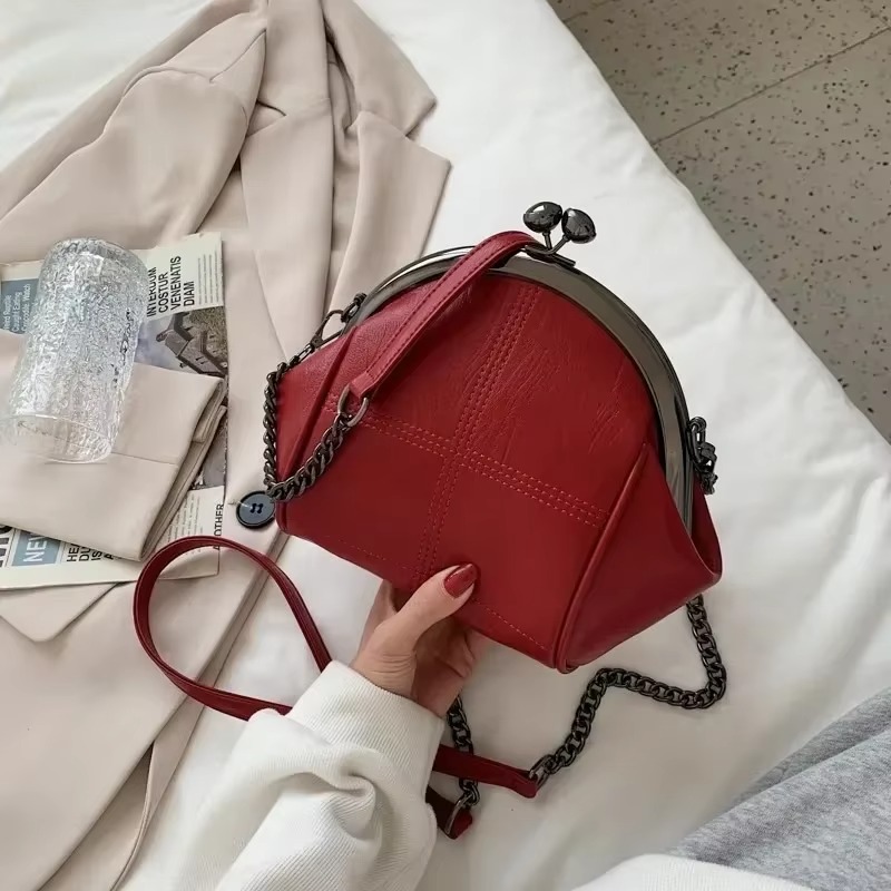 Luxury Bags Sale - Mode Effen PU-kettingen Naaigaren Schoudertassen 2026