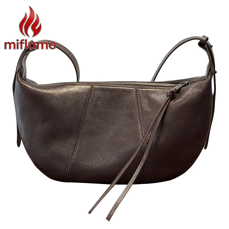 Quiet Luxury Bags Crossbody - Echte leren hobo tas voor dames,