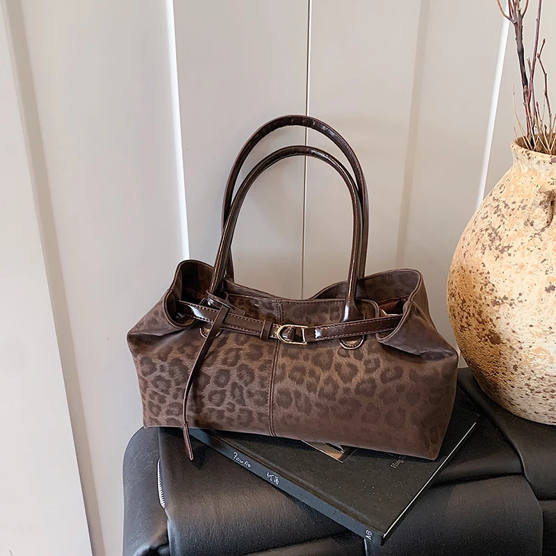 Luxury Bags Sale - Luipaardprint naaigaren Hasp Jeugd Zoete schoudertassen