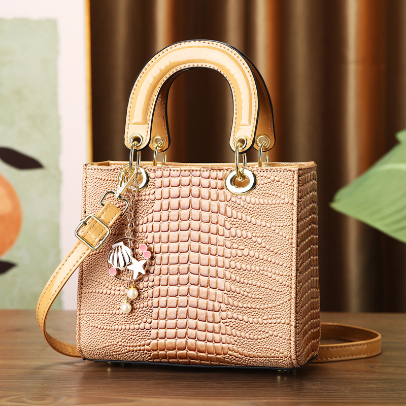 Luxury Bags Classy - Krokodilpatroon Textuur Kleine Vierkante Tas Dames