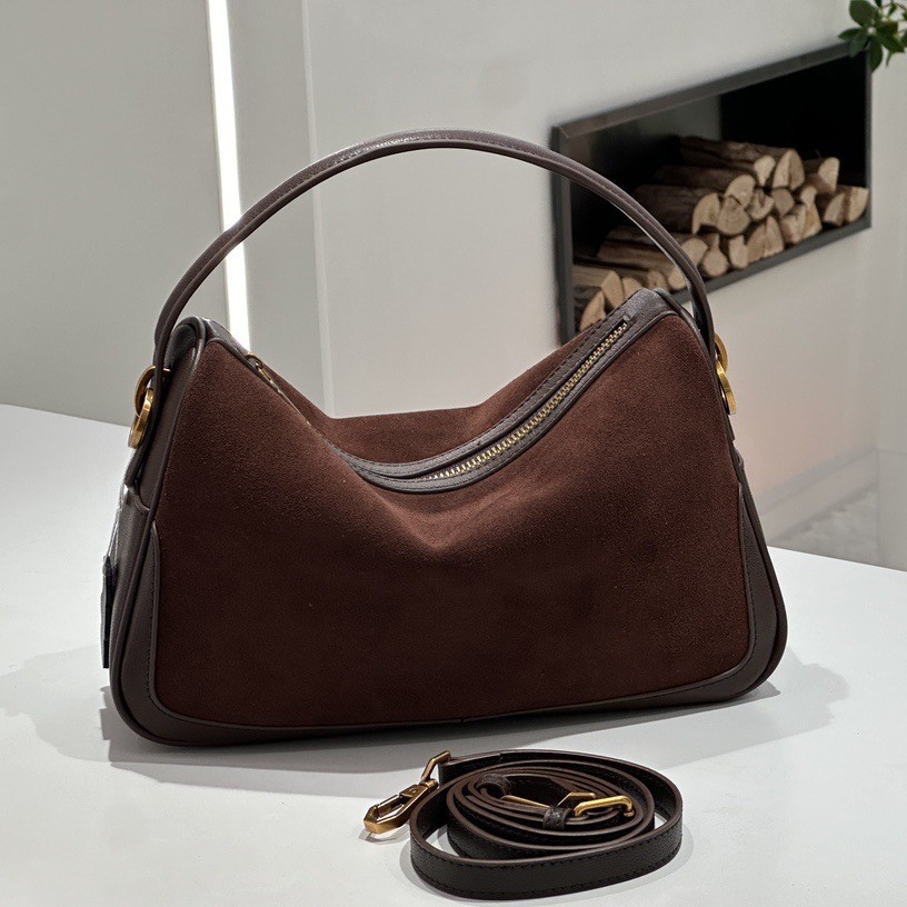Luxury Bags On Sales - Echt lederen handtas voor dames, suède