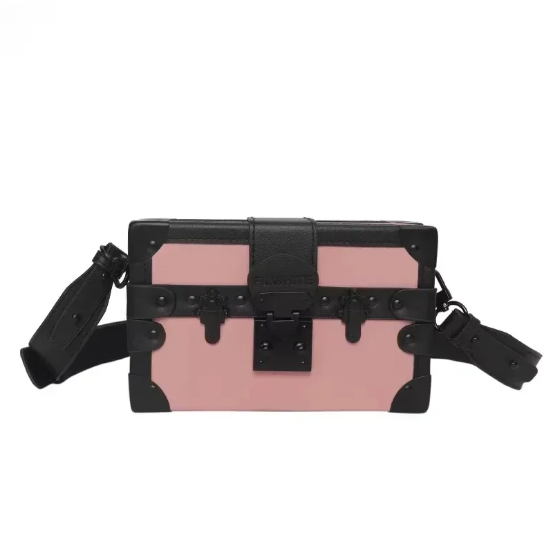 Luxury Bags On Sales - Nylon kleurrijk ontwerp Crossbody tas Gesp