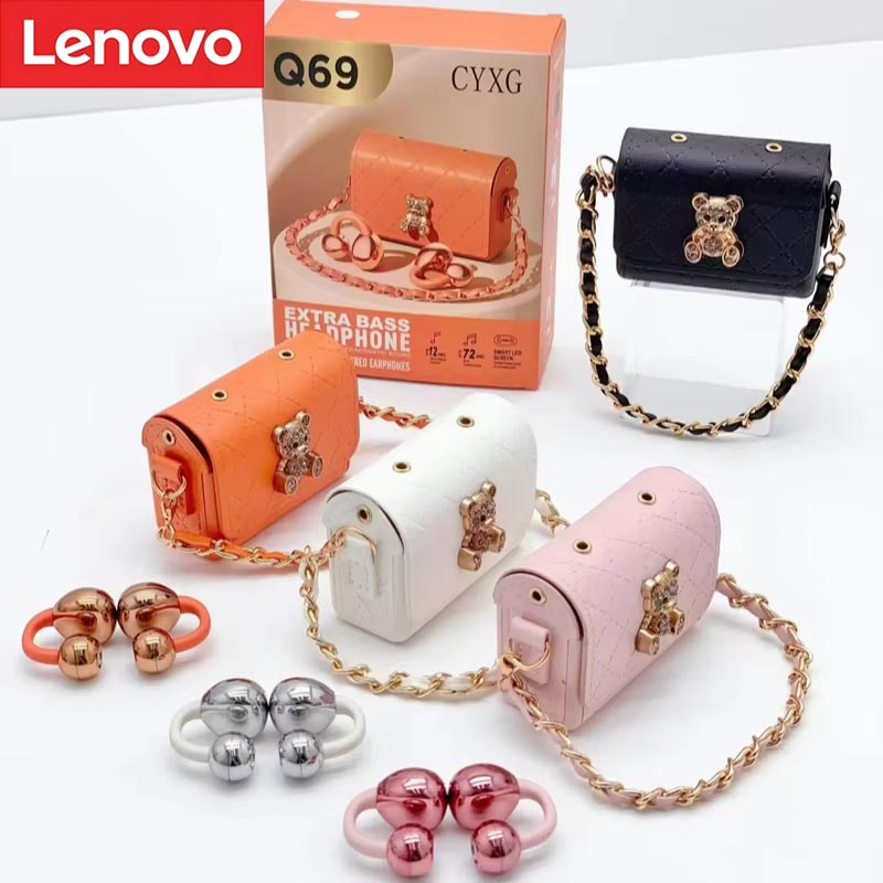 Luxury Bags Videos - Lenovo Nieuwe Bluetooth Hoofdtelefoon Creatief Luxe