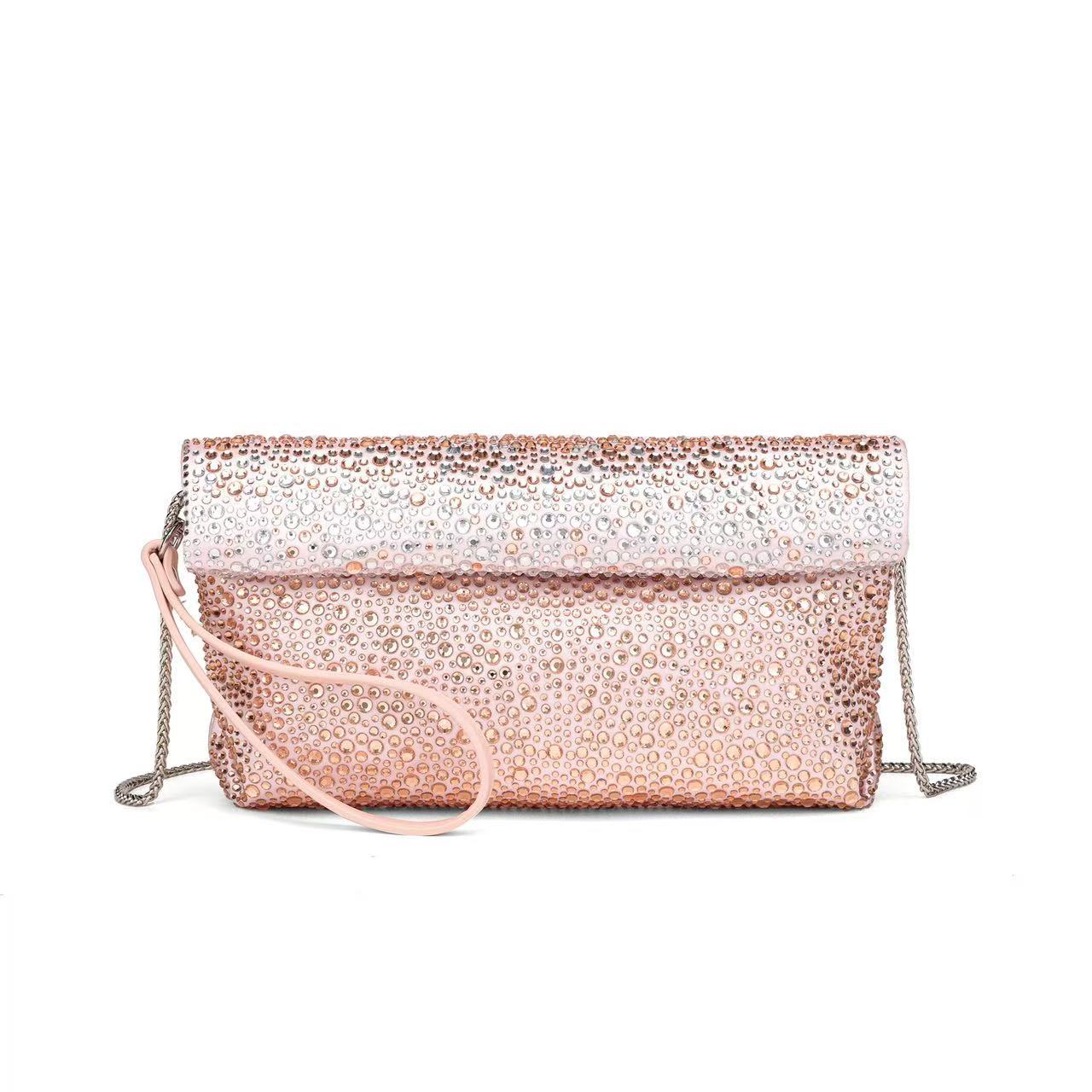 Luxury Bags For Young Women - Jonge Luxe Glanzende Diamant Feesttas Schoudertas