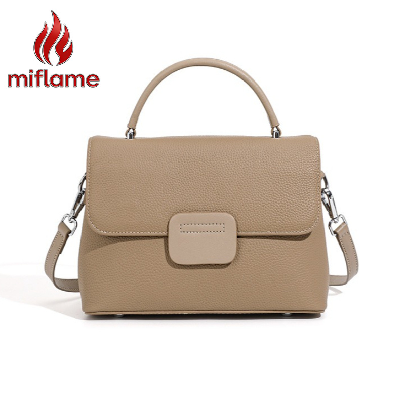 Quiet Luxury Bags Crossbody - Echte leren schoudertas voor dames, volnerf