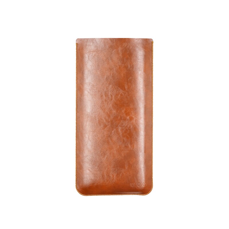 Briefcase Leather Slim - Ultra-dunne Super Slanke Keyboard Mouw Pouch