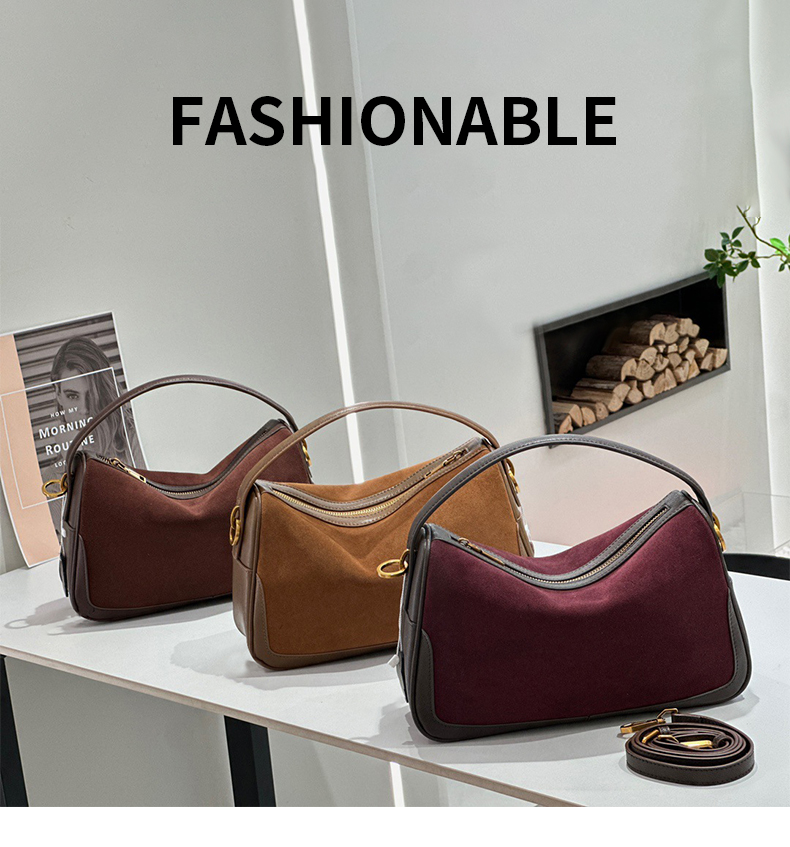 Luxury Bags On Sales - Echt lederen handtas voor dames Suède