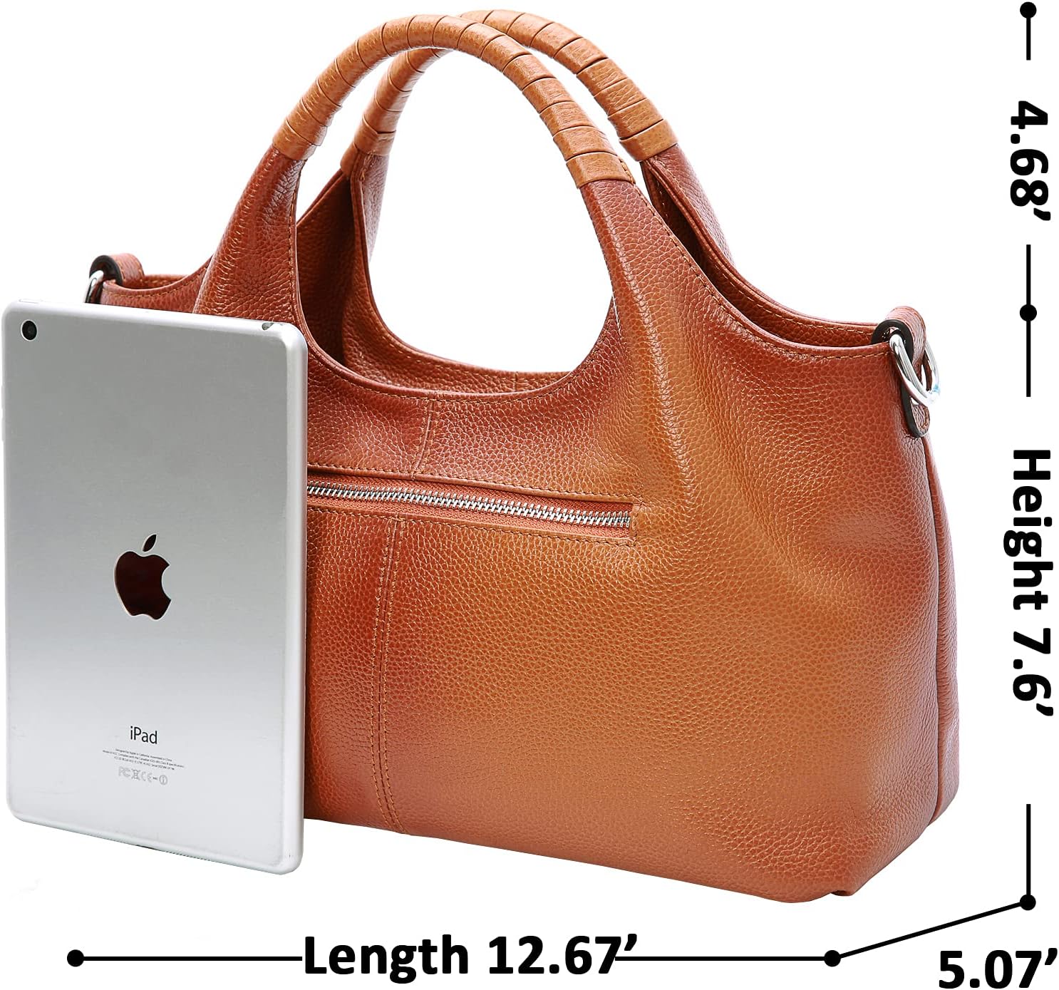 Echte leren schoudertassen en  - Quiet Luxury Bags Crossbody recensie en prijs