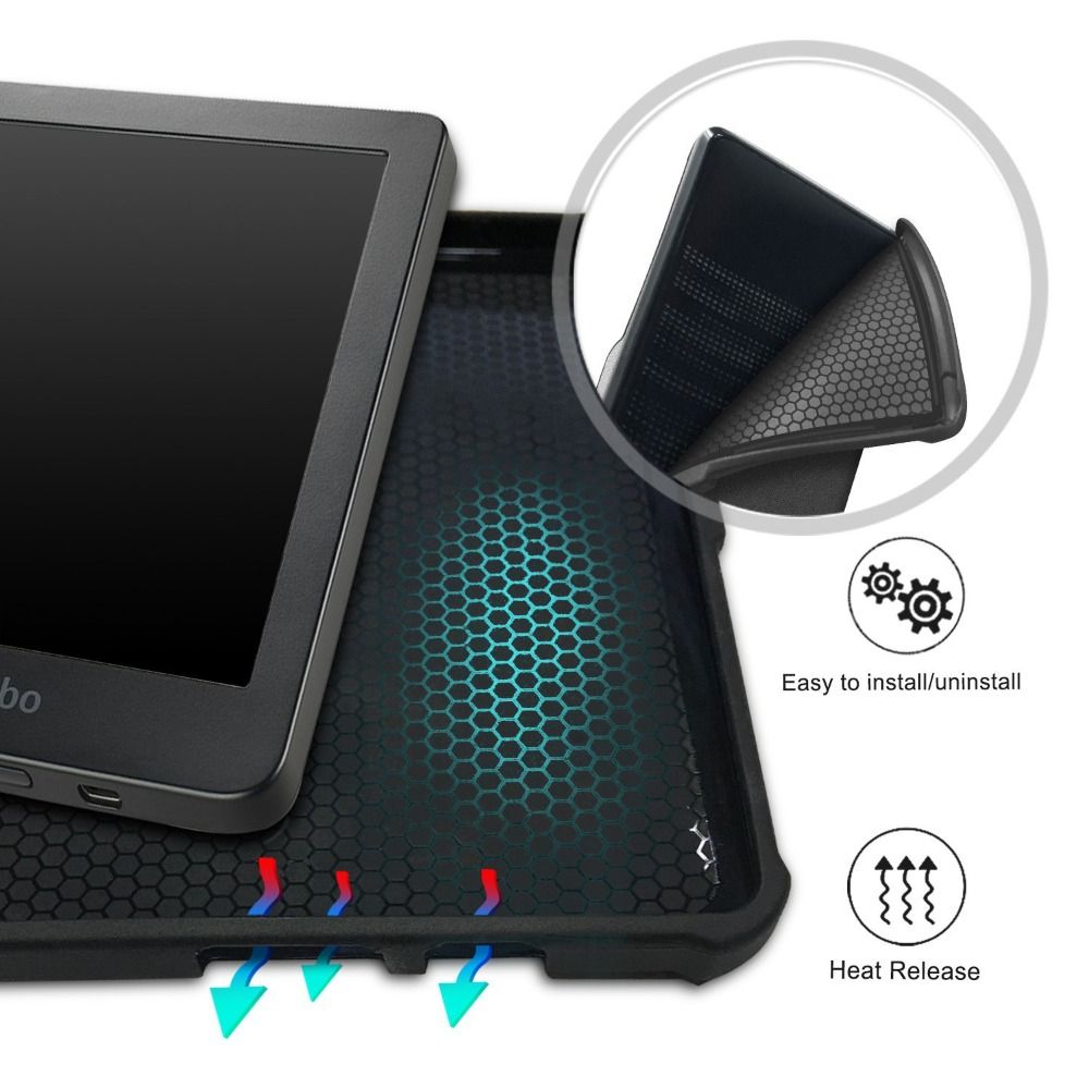 Auto Slaap/Waak 6 Inch E-Book  - Briefcase Leather Slim recensie en prijs