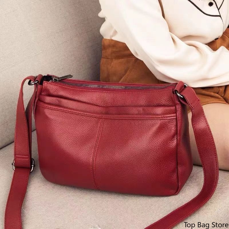 Echte leren hobo tas voor dame - Quiet Luxury Bags Crossbody recensie en prijs