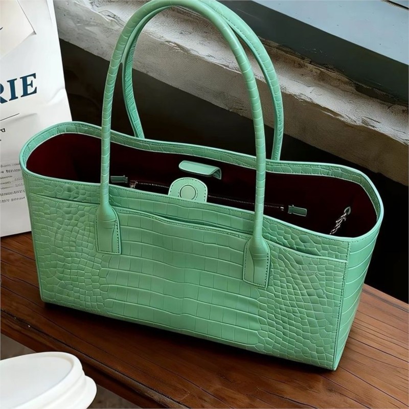 Vintage groene draagtas dames  - Luxury Bags Green recensie en prijs