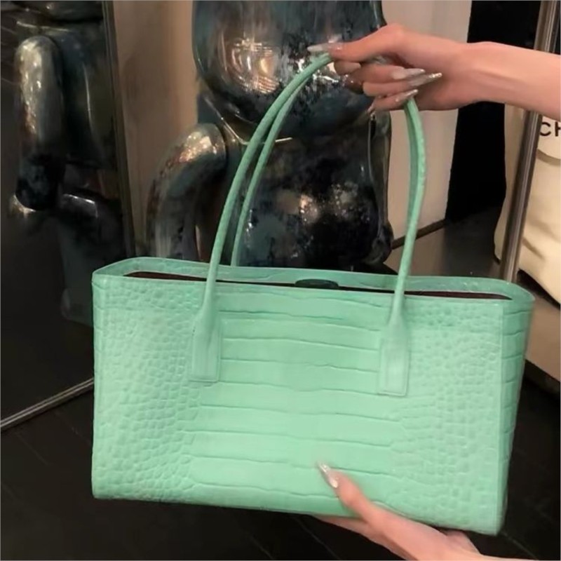 Vintage groene draagtas dames  - Luxury Bags Green recensie en prijs