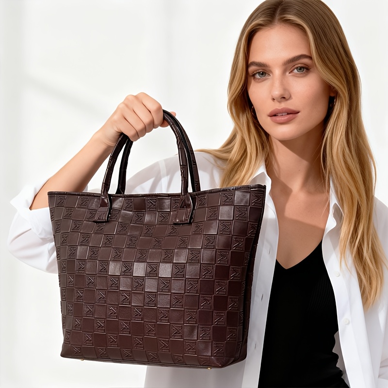 Lichte luxe diepbruine gewatte - Luxury Quilted Bags recensie en prijs