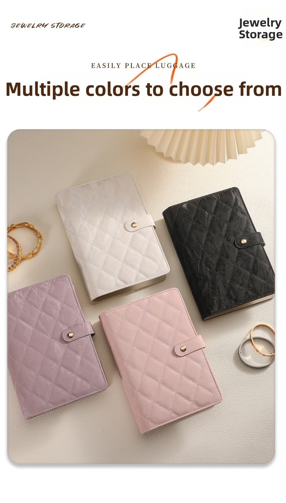 Transparant sieradenopbergboek - Luxury Bags List recensie en prijs