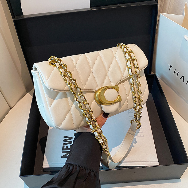 Dames gewatteerde leren schoud - Luxury Quilted Bags recensie en prijs