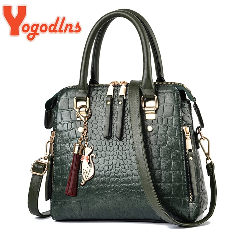 Yogodlns Luxe Krokodil Patroon - Luxury Bags Storage recensie en prijs