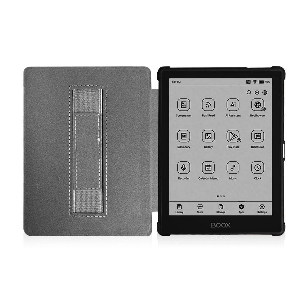 Hoesje voor Onyx Boox Go 6 Pok - Briefcase Leather Slim recensie en prijs