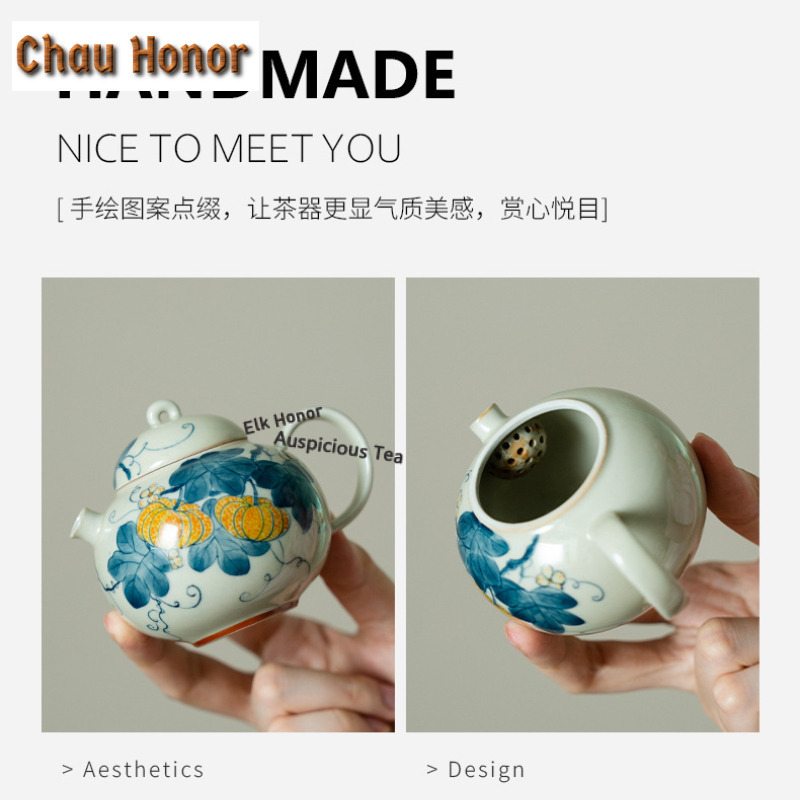 Handgeschilderde Pompoen Reize - Luxury Bags Hand Painted recensie en prijs