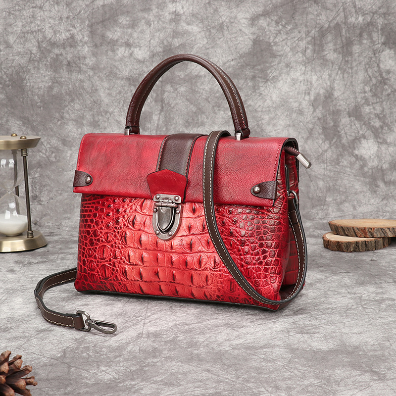 Johnature Retro Alligator Patr - Luxury Bags Hand Painted recensie en prijs