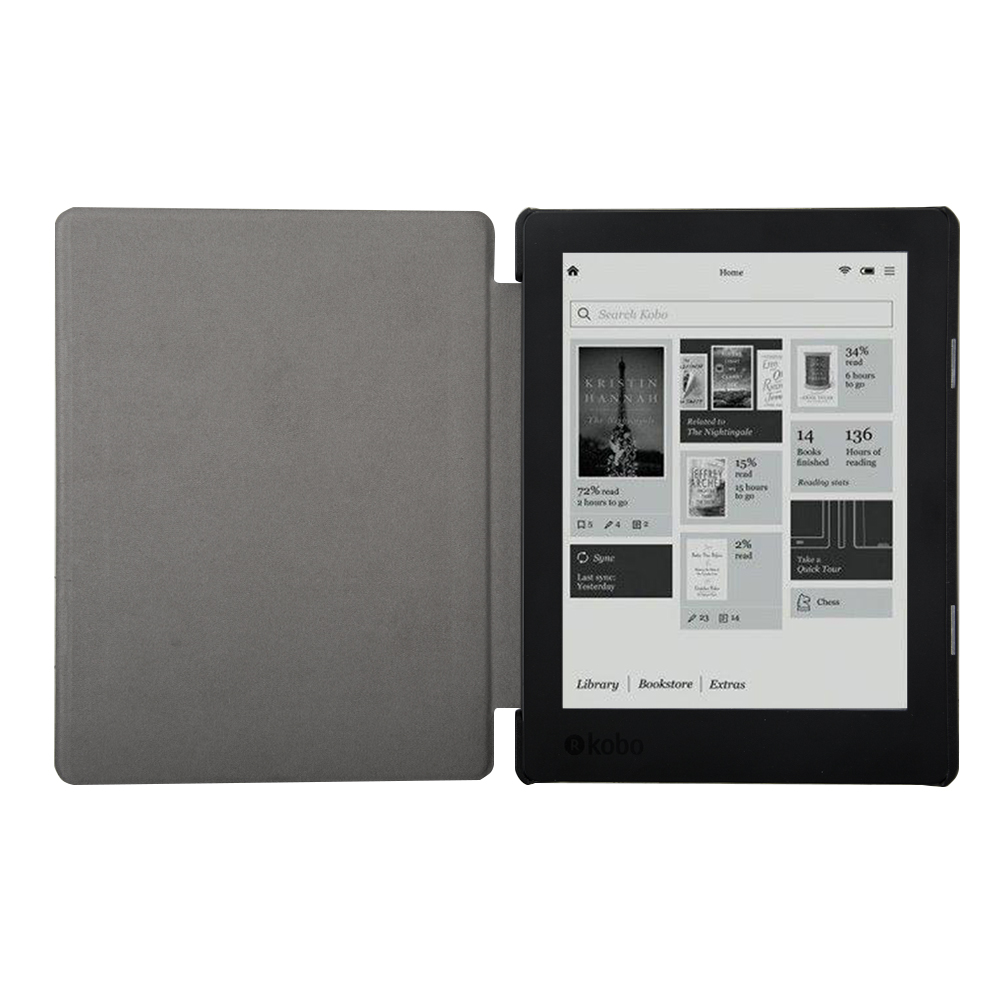 Leren hoesje voor KOBO AURA H2 - Briefcase Leather Slim recensie en prijs