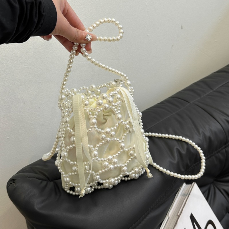 Witte kralenversierde schouder - Luxury Bags On Sales recensie en prijs