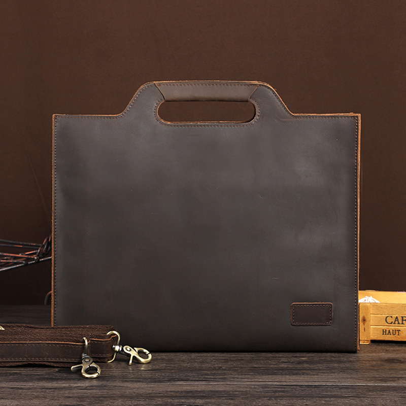 Newsbirds Dikke Lederen Zwarte - Briefcase Leather Slim recensie en prijs