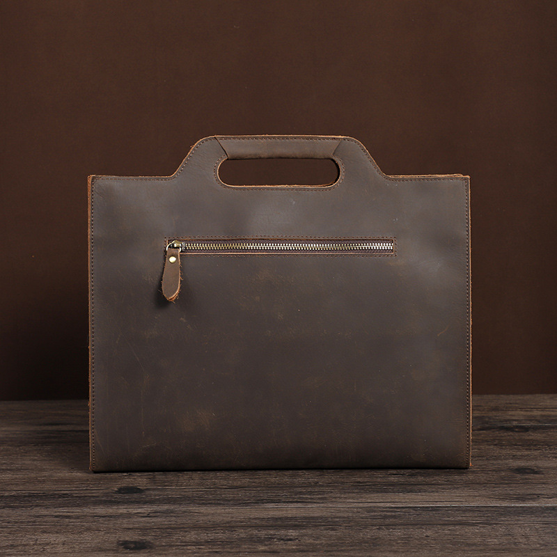 Newsbirds Dikke Lederen Zwarte - Briefcase Leather Slim recensie en prijs