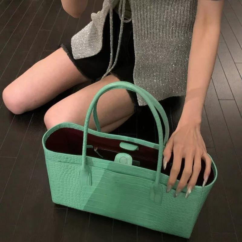 Luxe leren tas met krokodillen - Luxury Bags Green recensie en prijs