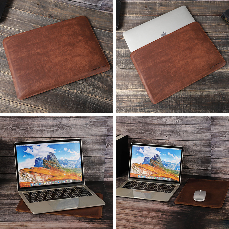2026 Crazy Horse lederen lapto - Briefcase Leather Slim recensie en prijs