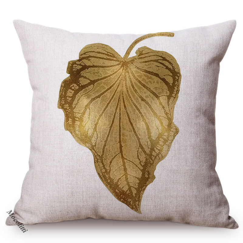 Golden Leaf Stijl Katoen Linne - Luxury Bags Hand Painted recensie en prijs
