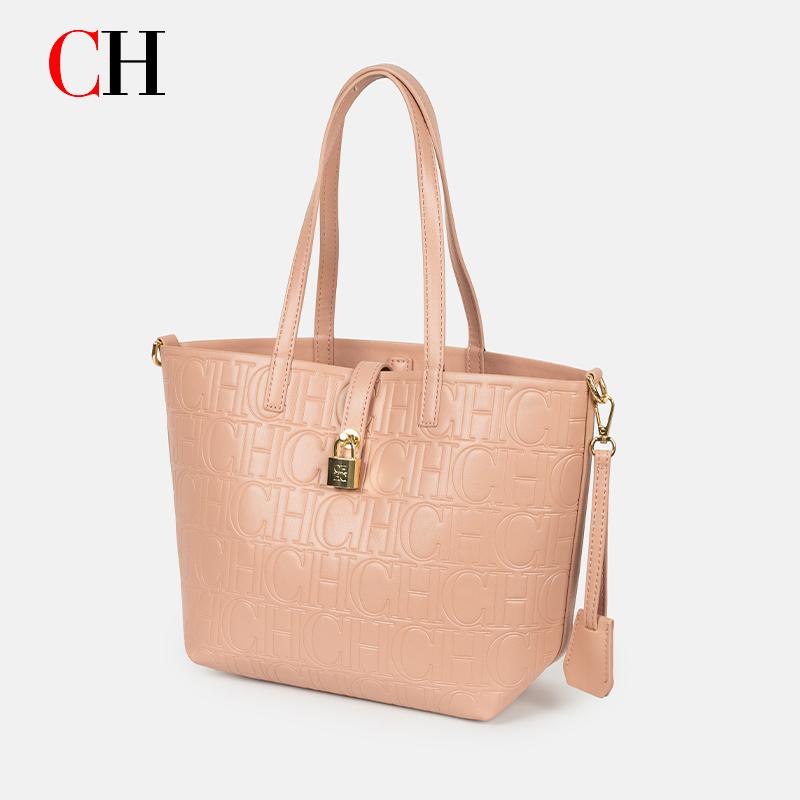 CH Geëmbosseerde Monogram Tote - Tote Bag Leather Monogram recensie en prijs