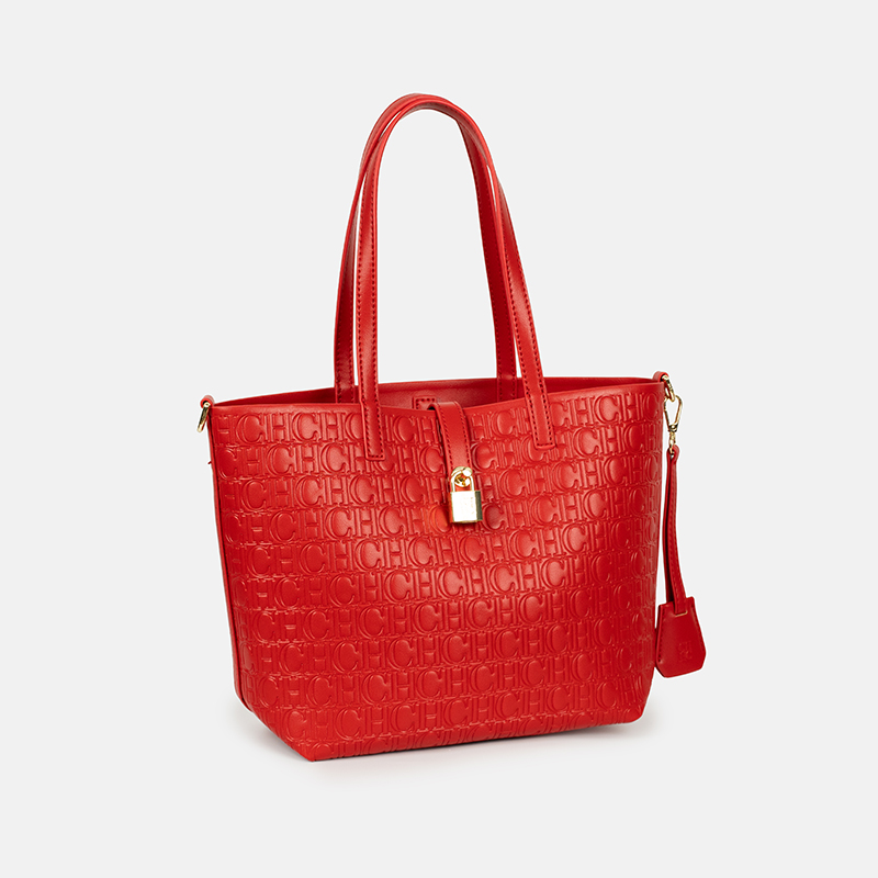CH Geëmbosseerde Monogram Tote - Tote Bag Leather Monogram recensie en prijs