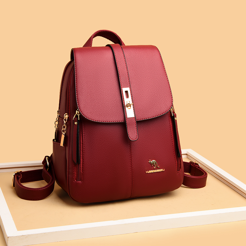 Luxe Vrouwen Lederen Rugzakken - Luxury Bags Storage recensie en prijs
