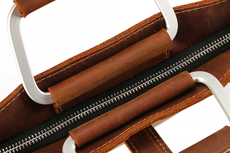 Heren topnerf Crazy Horse lede - Briefcase Leather Slim recensie en prijs