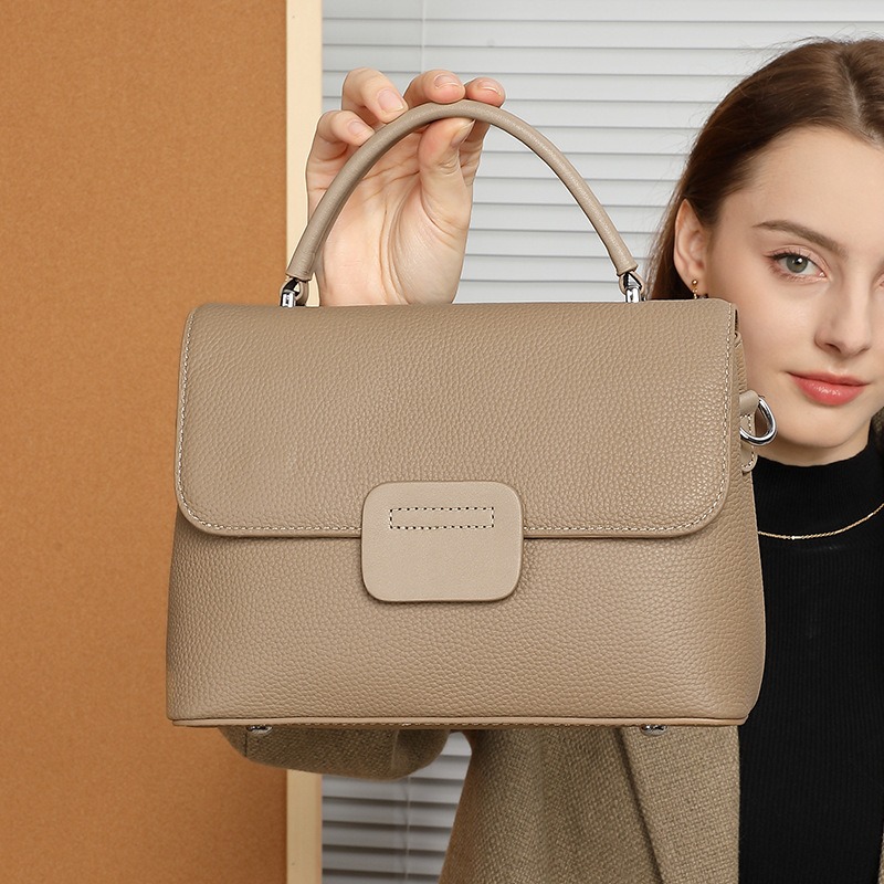 Echte leren schoudertas voor d - Quiet Luxury Bags Crossbody recensie en prijs