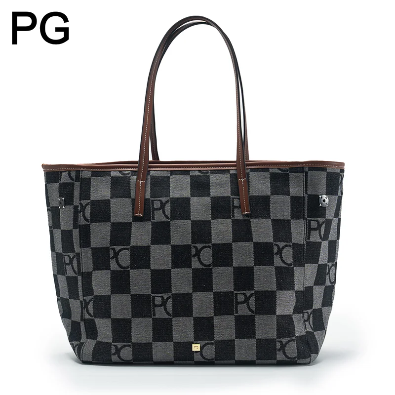 PG Retro Dames Geruite Tote Ba - Tote Bag Leather Monogram recensie en prijs