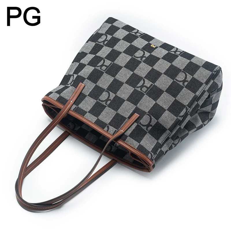 PG Retro Dames Geruite Tote Ba - Tote Bag Leather Monogram recensie en prijs