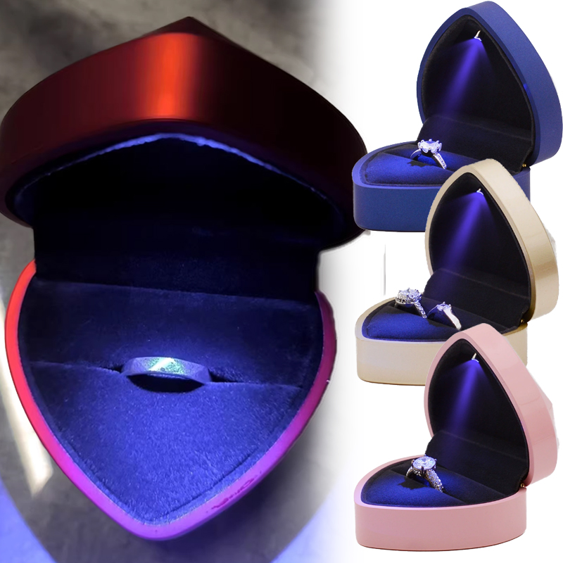 Creatieve LED-sieradenringdoos - Luxury Bags List recensie en prijs