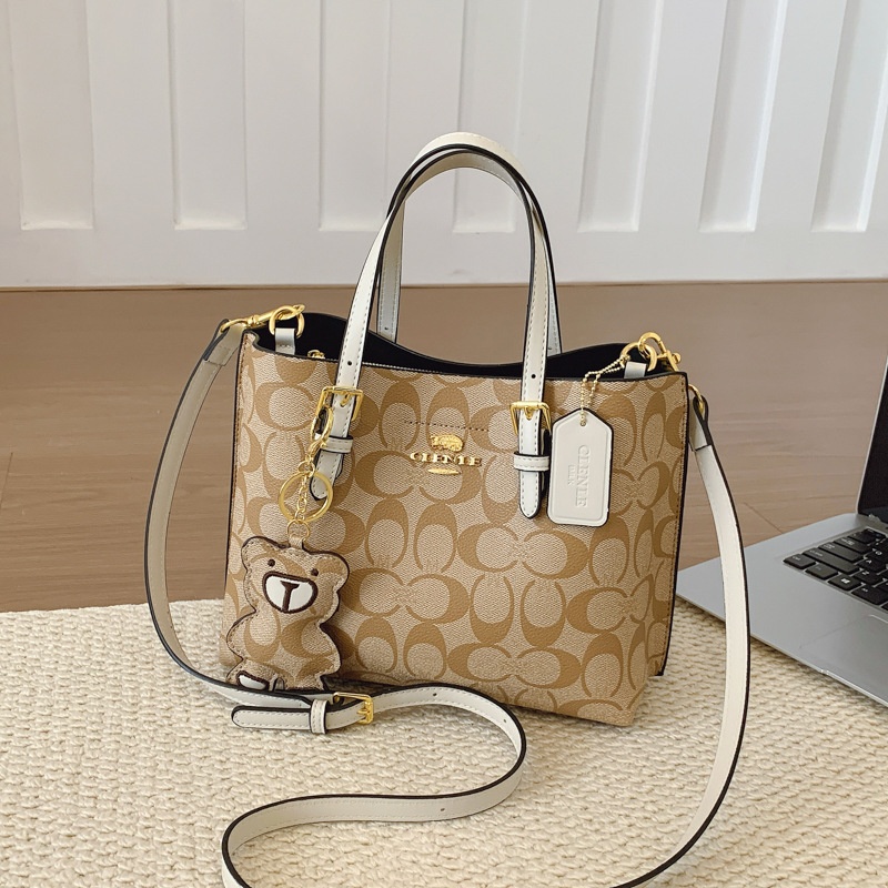 Elegante monogram-totebag in k - Tote Bag Leather Monogram recensie en prijs