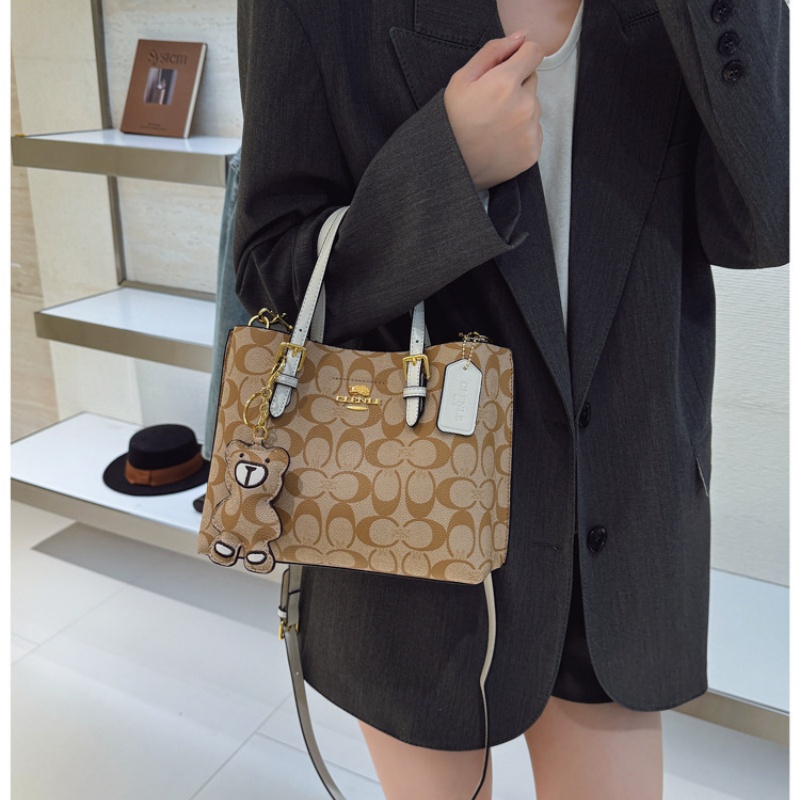 Elegante monogram-totebag in k - Tote Bag Leather Monogram recensie en prijs