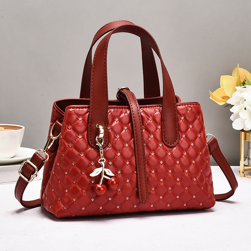 Nieuwe dames schoudertas, tote - Tote Bag Leather Monogram recensie en prijs