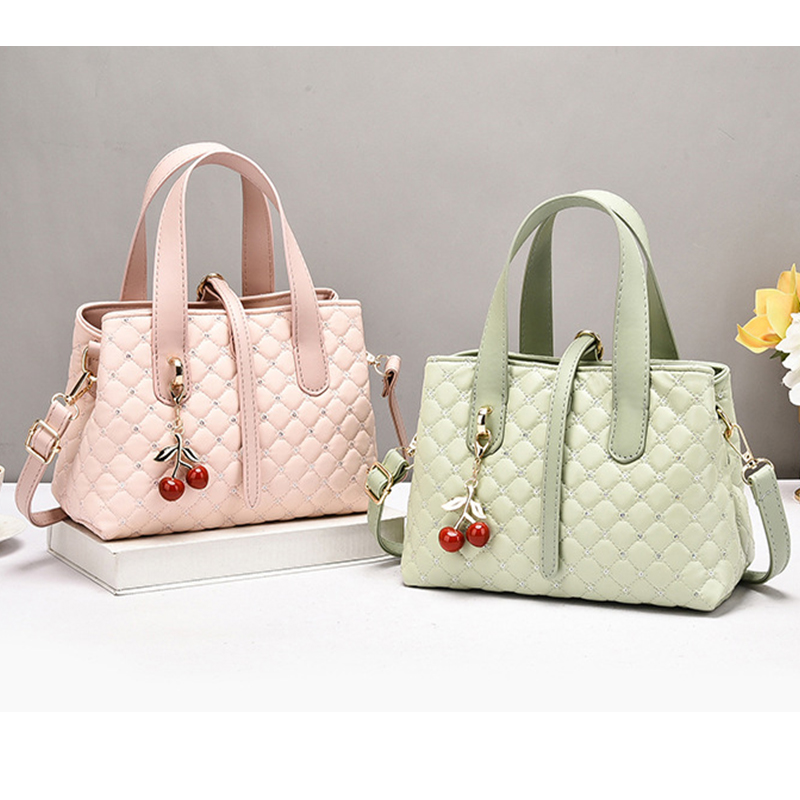 Nieuwe dames schoudertas, tote - Tote Bag Leather Monogram recensie en prijs
