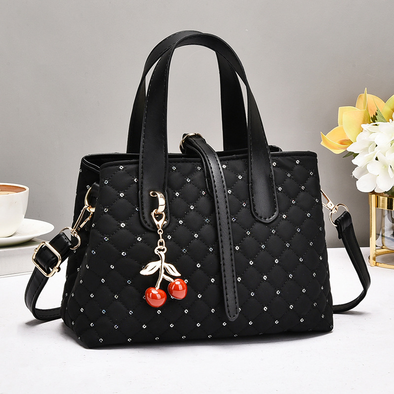 Nieuwe dames schoudertas, tote - Tote Bag Leather Monogram recensie en prijs