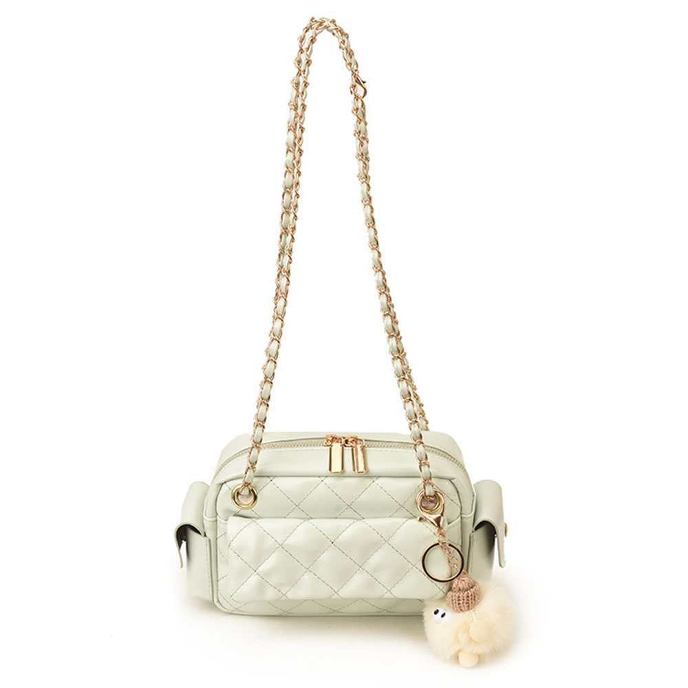 Gestikte patroon kettingdesign - Luxury Quilted Bags recensie en prijs