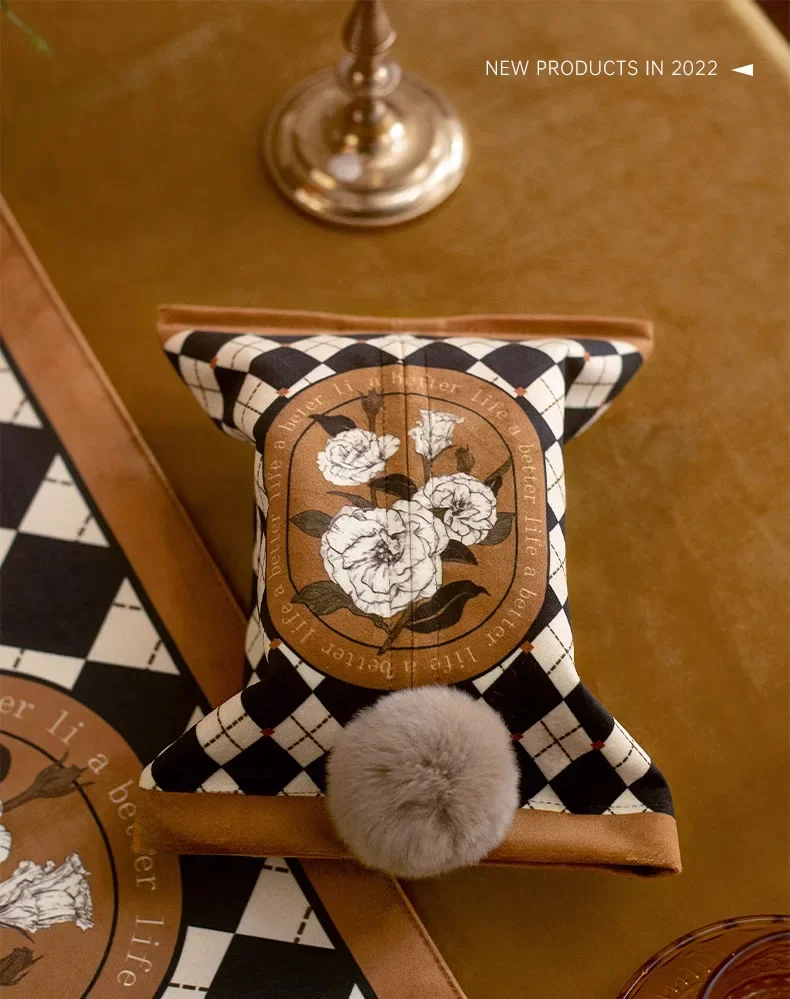 Lichte luxe tissuebox, opbergt - Luxury Bags Hand Painted recensie en prijs